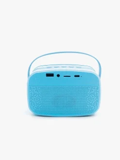 Lalarma Karaokesæt med LED-lys & 2 Mikrofoner, Blå