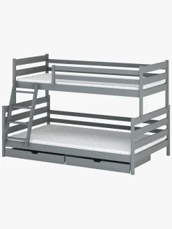 Lano Meble FAMI Køjeseng 90x200/120x200, Grå