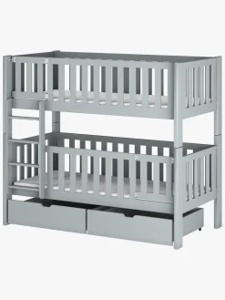 Lano Meble KSAWERY Køjeseng 80x180, Grå