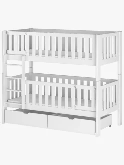 Lano Meble KSAWERY Køjeseng 80x180, Hvid