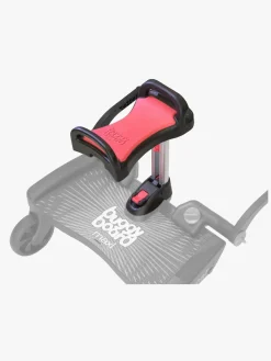 Lascal BuggyBoard Maxi Ståbræt inkl. Sadel, Sort/Rød