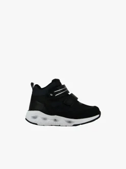 Leaf Kumla  Blinkende Sneakers, Sort