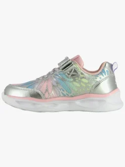 Leaf Malmen  Blinkende Sneakers, Silver