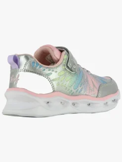 Leaf Malmen  Blinkende Sneakers, Silver