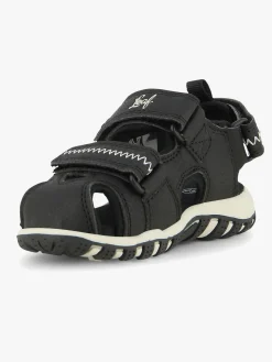 Leaf Runn Sandaler, Sort
