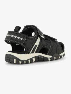Leaf Runn Sandaler, Sort