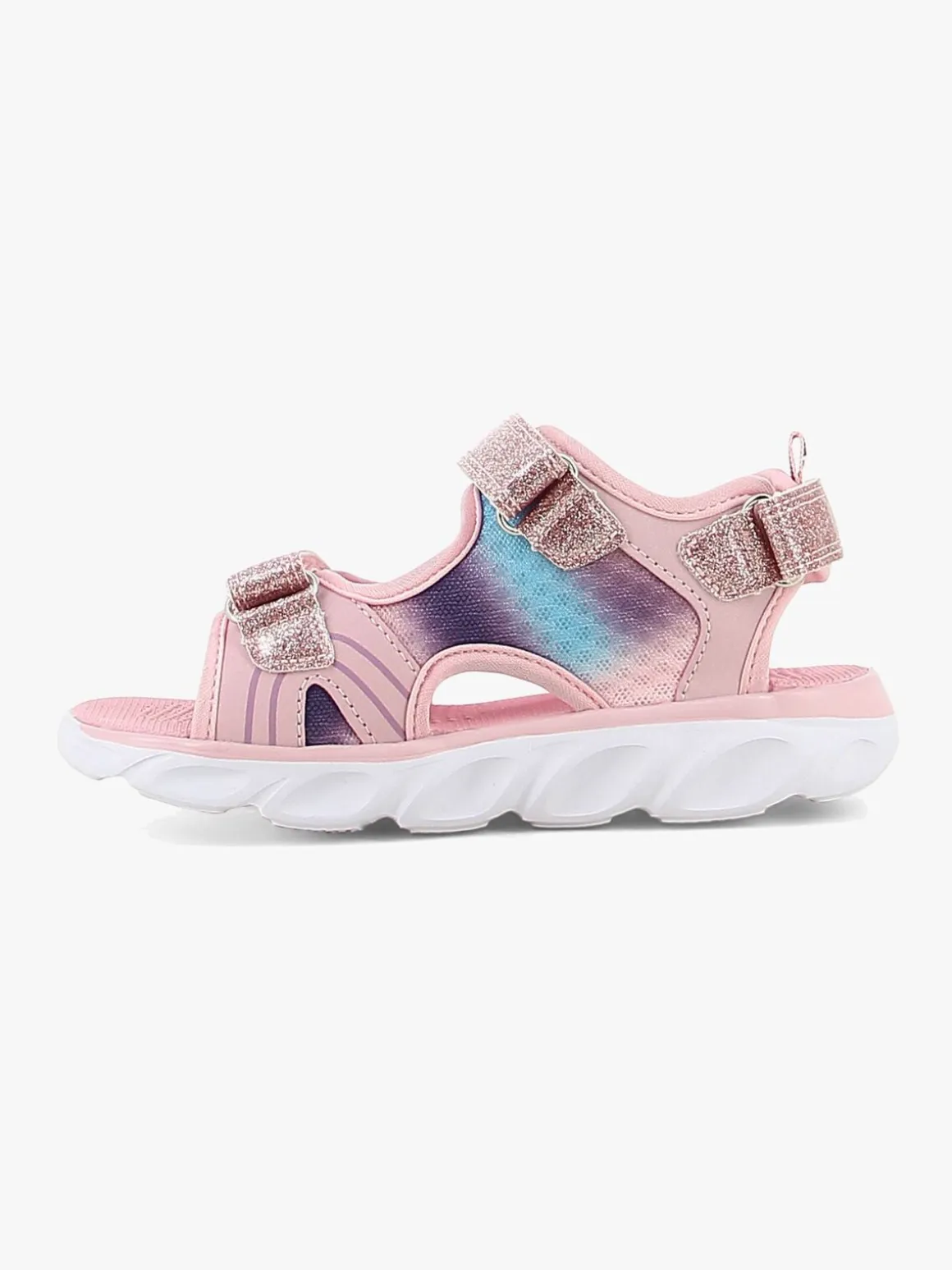 Leaf Surte Blinkende Sandaler, Pink