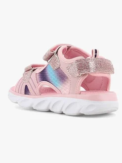 Leaf Surte Blinkende Sandaler, Pink