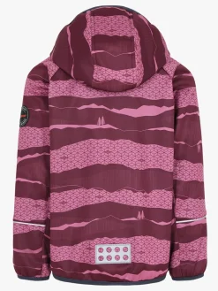 LEGO Wear Softshelljakke, Bordeaux