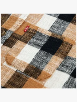 Levi's LVB Buffalo Check Flonnelskjorte, Jet Black