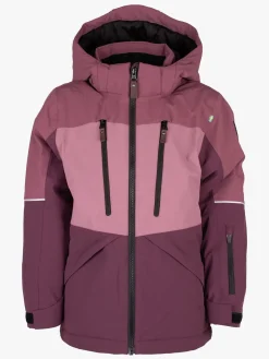 Lindberg Alpine Vinterjakke, Dry Rose/Plum