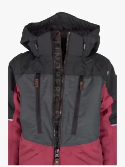 Lindberg Alpine Vinterjakke, Black/Cerise