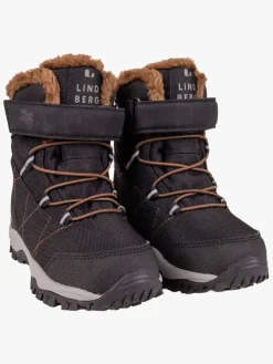 Lindberg Arctic Mid Vinterstøvler, Black/Brown
