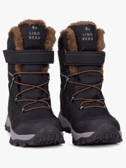 Lindberg Arctic Vinterstøvler, Black/Brown