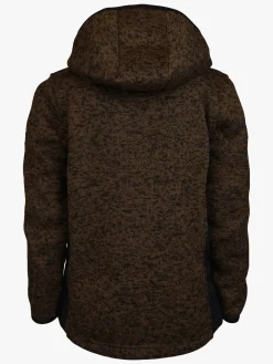 Lindberg Bormio Fleecetrøje, Dark Brown