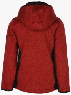 Lindberg Bormio Fleecetrøje, Red