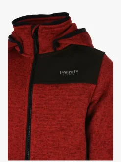 Lindberg Bormio Fleecetrøje, Red