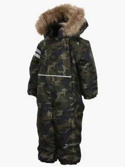 Lindberg Camo Babyflyverdragt, Green