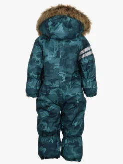 Lindberg Camo Babyflyverdragt, Lagoon