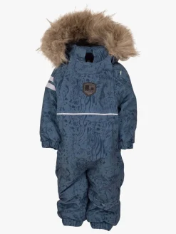 Lindberg Colden Babyflyverdragt, Denim/Blå