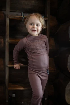 Lindberg Kåbdalis Skiundertøj Merinomix, Dusty Mauve