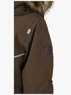 Lindberg Lofoten Babyflyverdragt, Brun