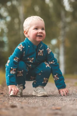 Lindberg Luleå Fleecedragt, Dark Teal