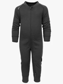 Lindberg Merino Skiundertøj, Black Melange