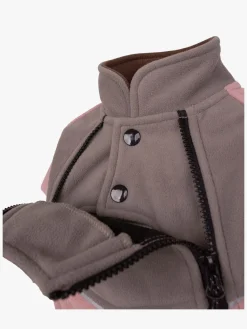 Lindberg Stormy Vindtæt Fleecedragt, Grå/Blush