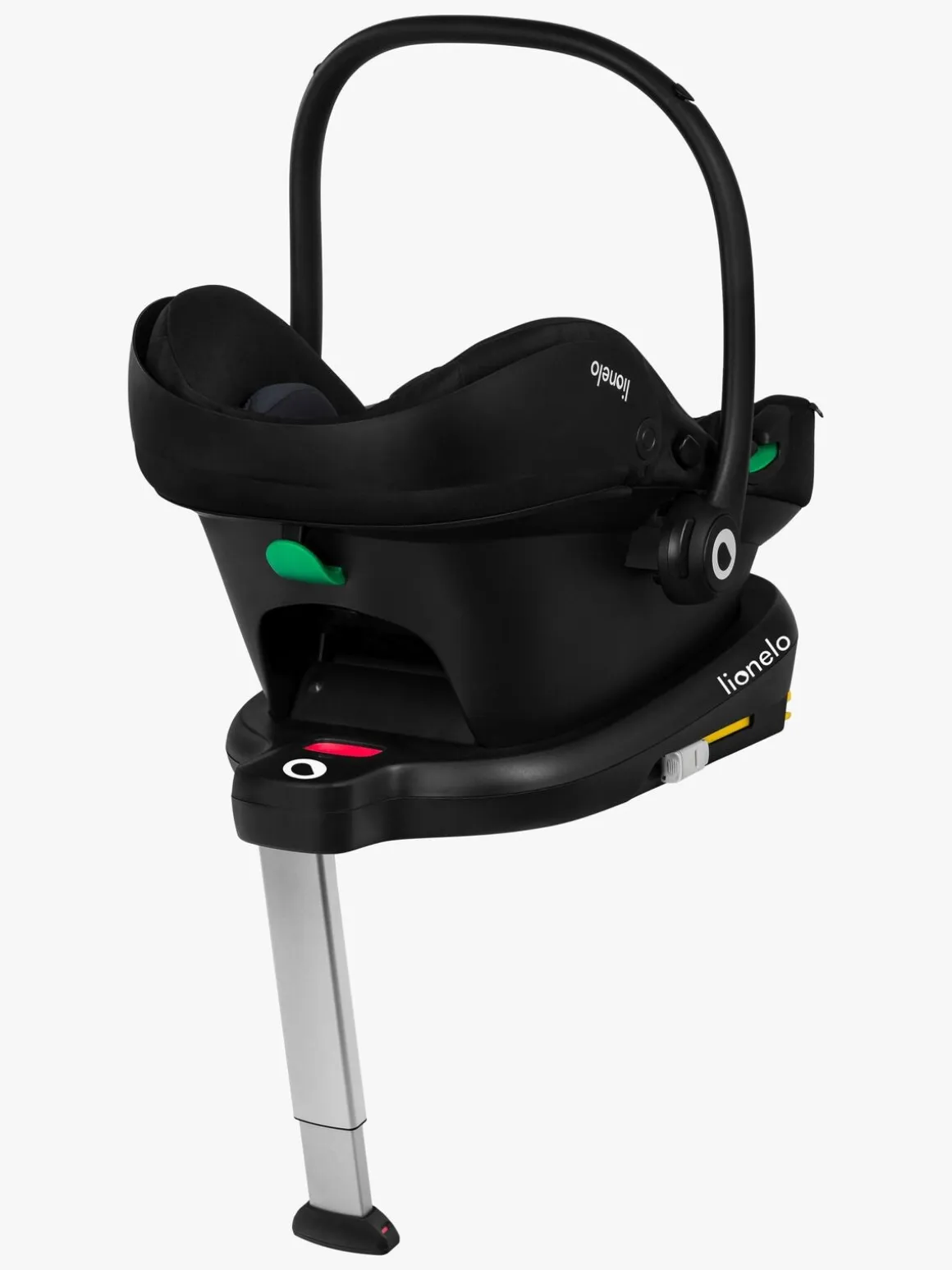 Lionelo Astrid i-Size Autostol inkl. Base, Black/Grey