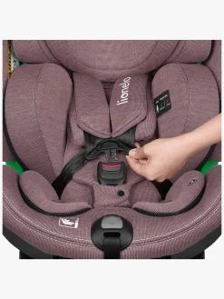 Lionelo Harmony i-Size Autostol, Pink Mauve Bamboo