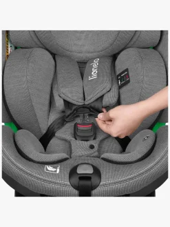 Lionelo Harmony i-Size Autostol, Grey Concrete Bamboo