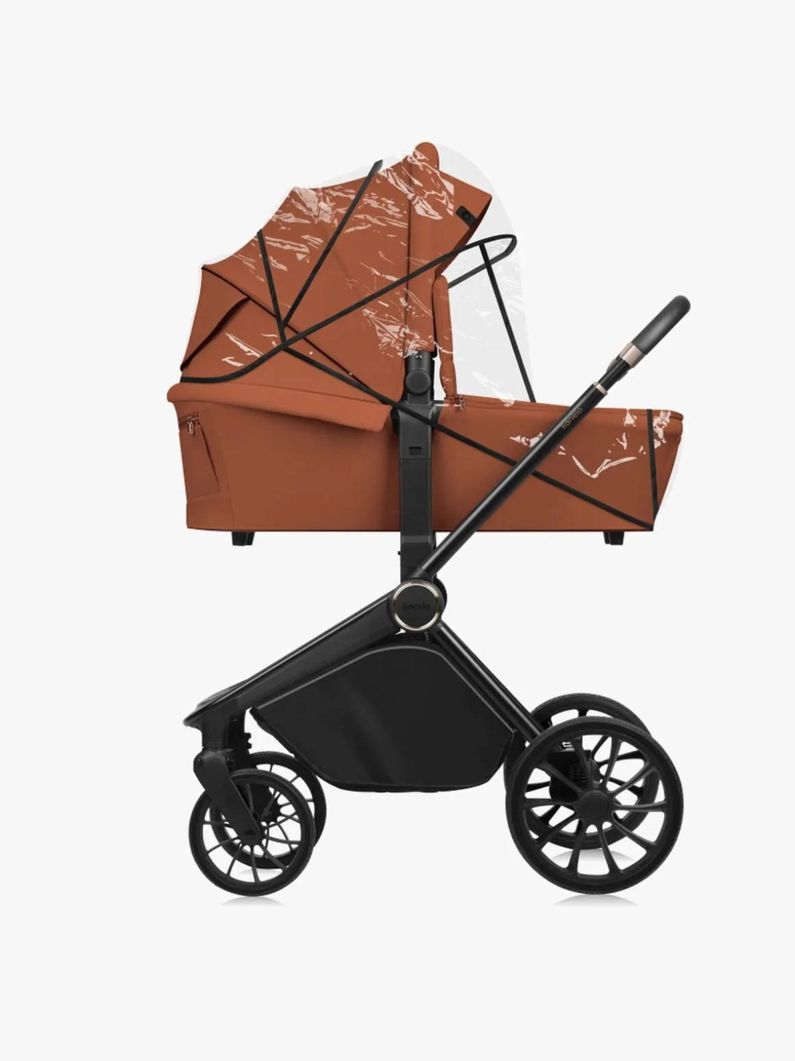 Lionelo MIKA Plus 2-in-1 Duovogn, Brown Rust