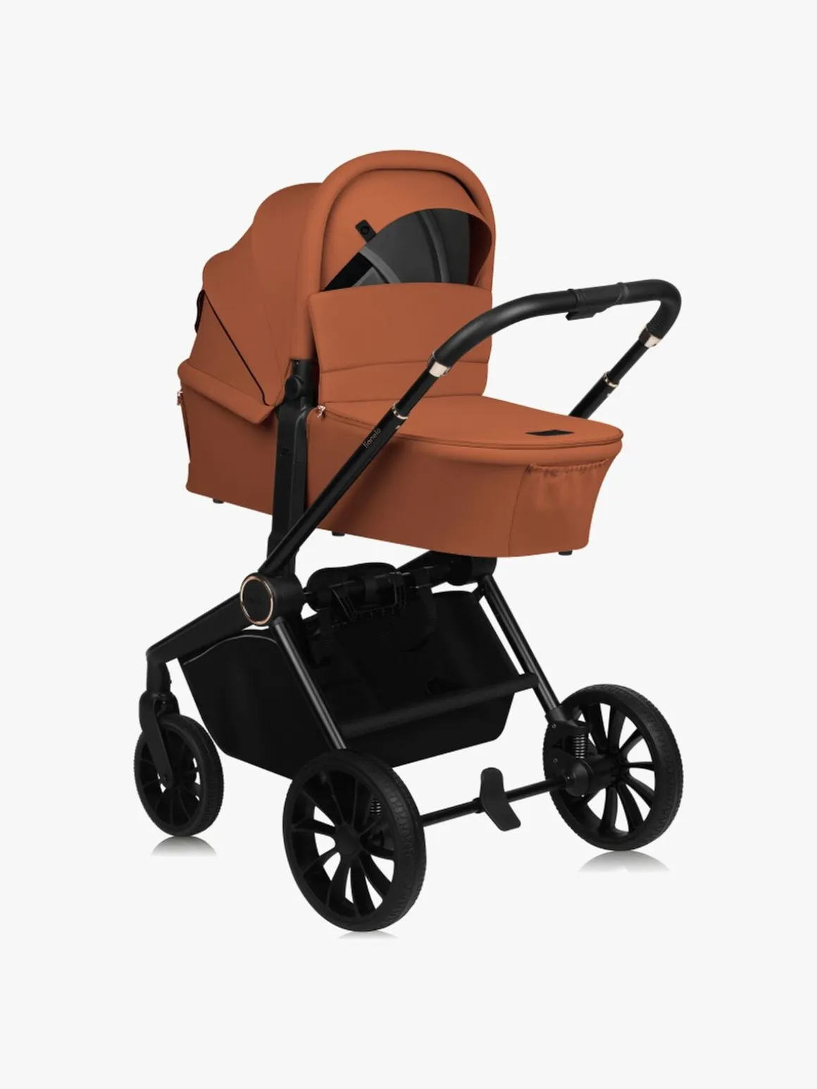 Lionelo MIKA Plus 3-in-1 Duovogn, Brown Rust
