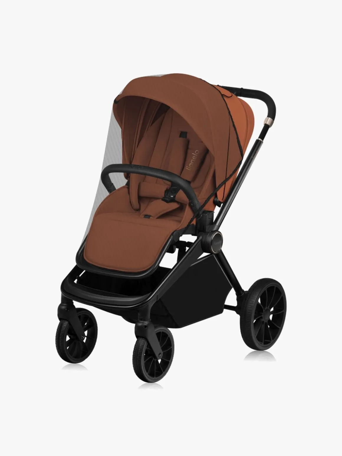 Lionelo MIKA Plus Klapvogn, Brown Rust