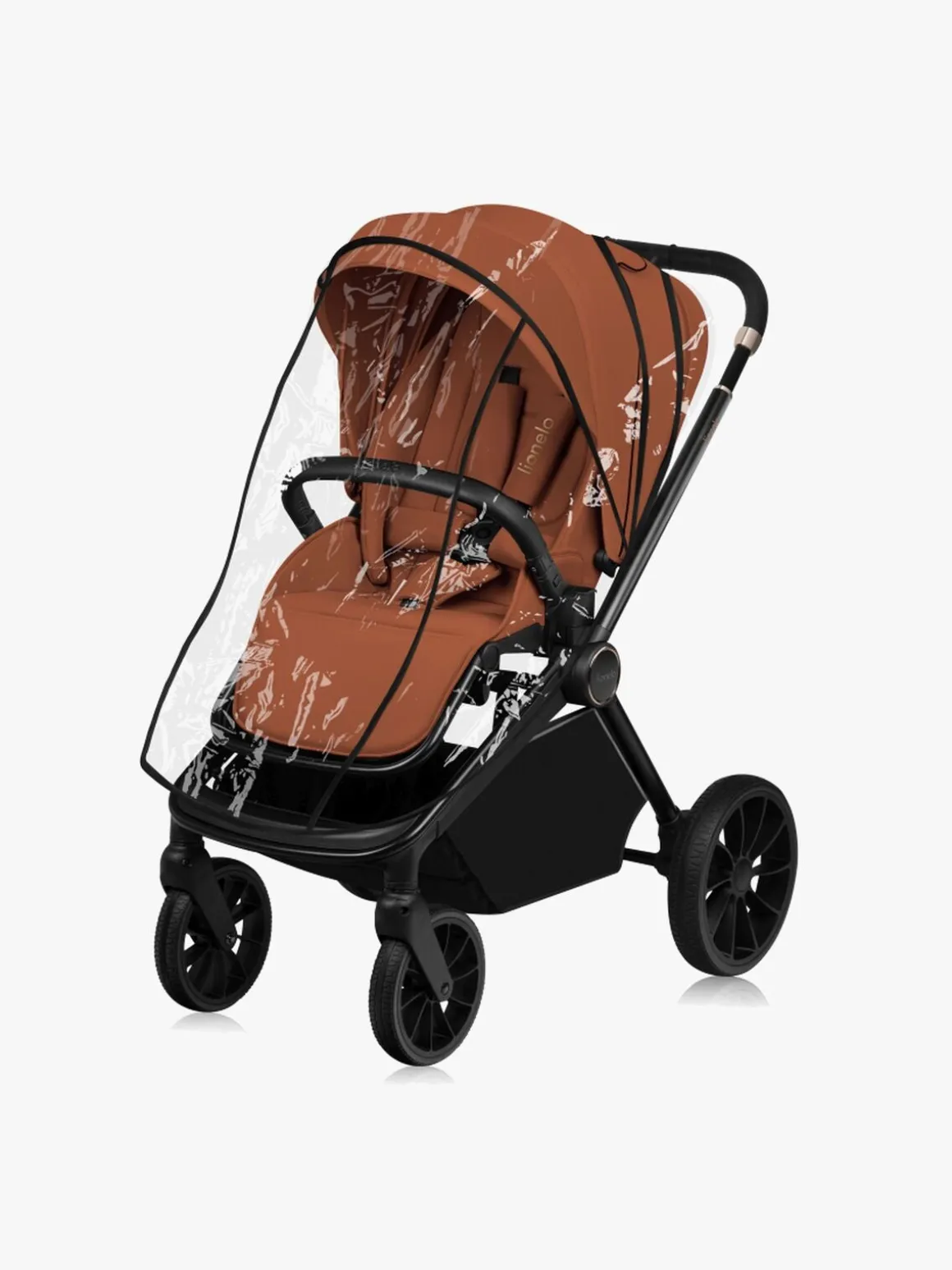 Lionelo MIKA Plus Klapvogn, Brown Rust
