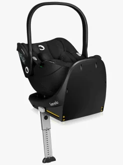 Lionelo Moxie i-Size Autostol Baby inkl. Base, Black Carbon