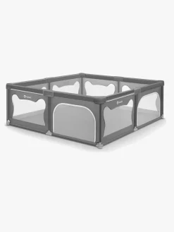 Lionelo WILLOW XL Kravlegård til Barn & Baby, Grey Concrete