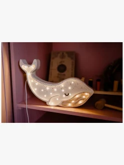 Little Lights Lampe Hval, Albino White
