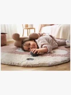 Lorena Canals Woolable Gulvtæppe Miss_Mighty Mouse 120, Rose