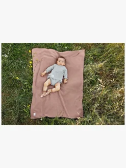 Lässig Strikket Tæppe 80x100, Frizzy Rose
