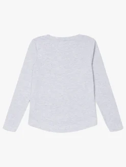 Luca & Lola Alfonsia Top 2-pak, Grey Melange/White
