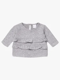 Luca & Lola Asia Trøje Baby, Grey Melange