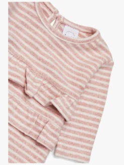 Luca & Lola Asia Trøje Baby, Pink Stripes