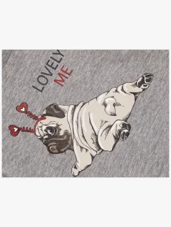 Luca & Lola Dalenna Langærmet T-shirt, Grey Melange