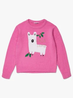 Luca & Lola Dame Trøje Lalalama Gift, Pink