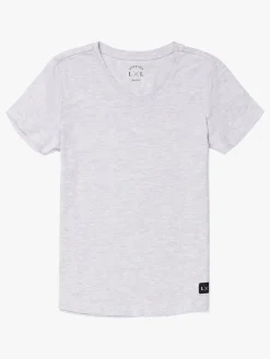 Luca & Lola Desiderio T-Shirt 2-pak, Anthracite/Grey Melange