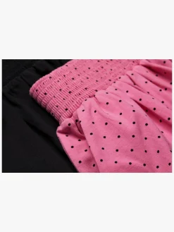 Luca & Lola Doro Nederdel 2-pak, Pink/Black