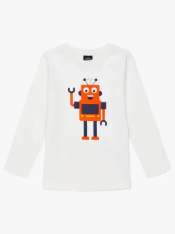 Luca & Lola Gabriel Langærmet T-Shirt, White