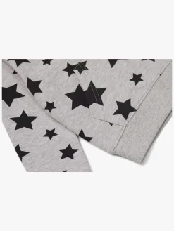 Luca & Lola Igor Hoodie, Grey Melange/Stars
